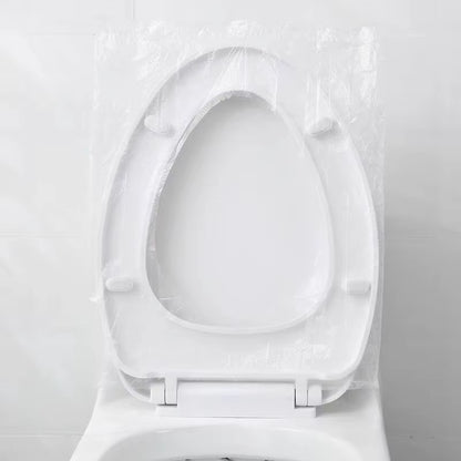 50PCS Individually Wrapped Waterproof Disposable Toilet Seat Covers - Travel-Friendly Non-Slip Protectors